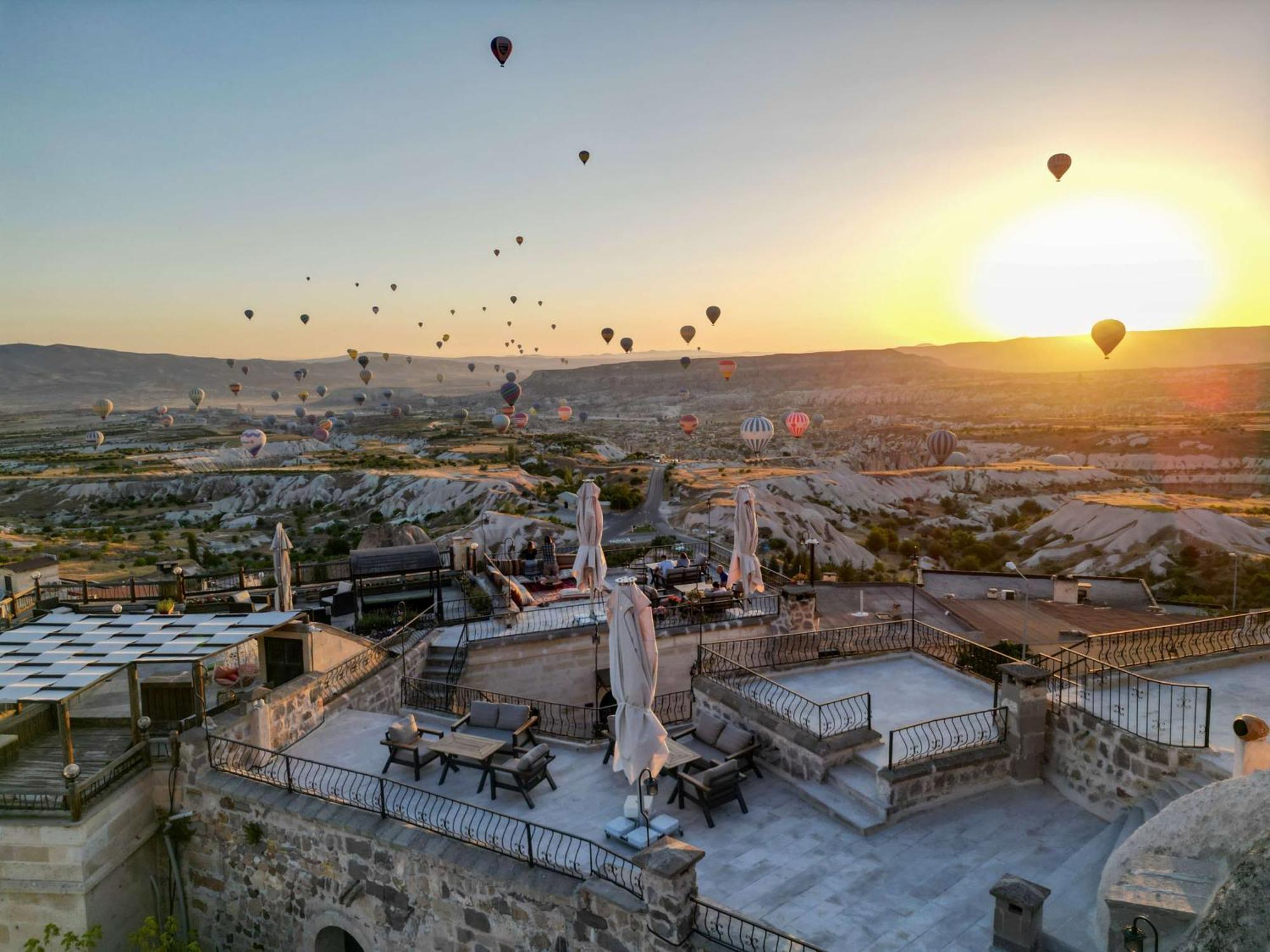 Ages In Cappadocia Hotel Ючхисар Екстериор снимка