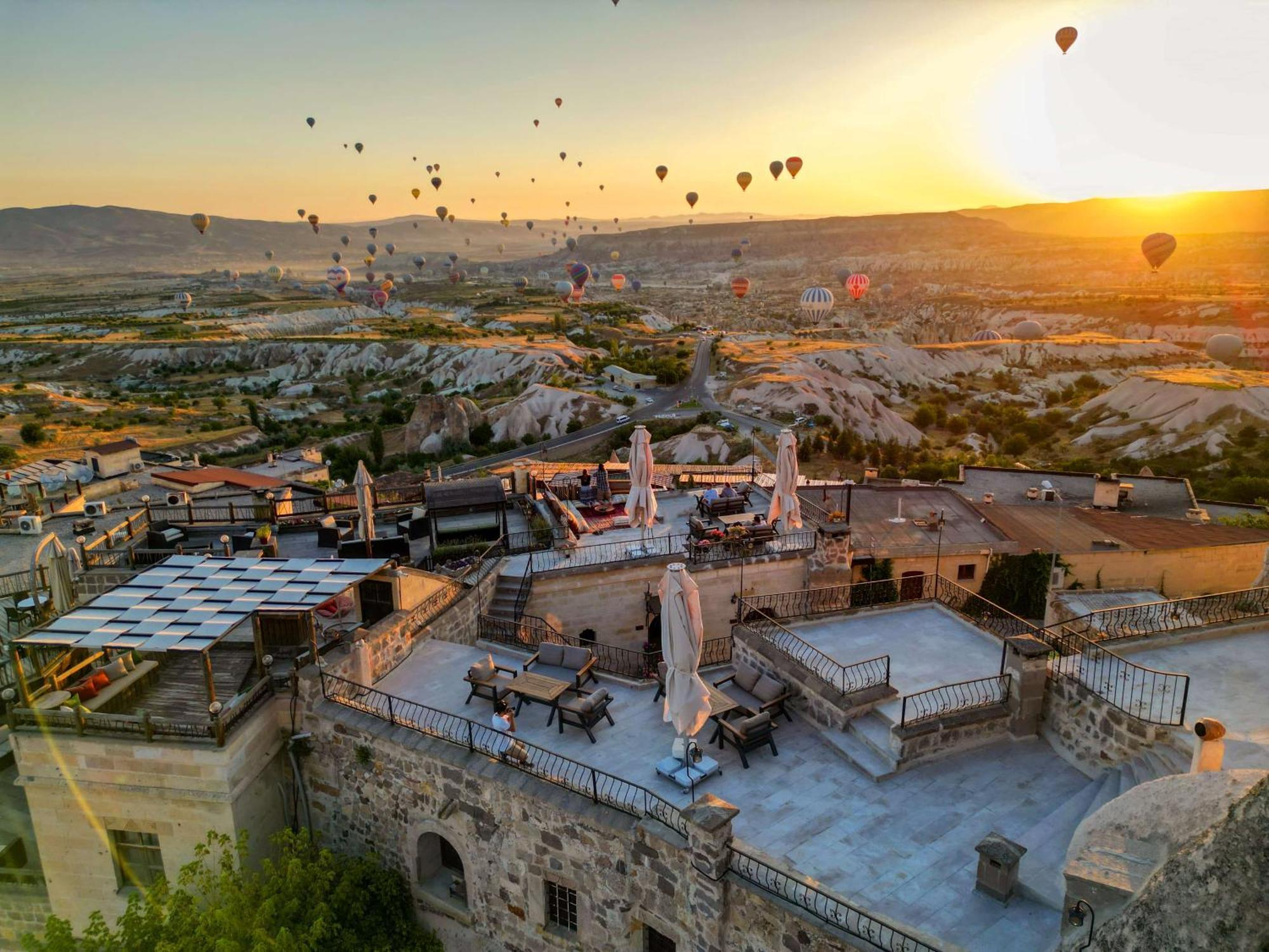 Ages In Cappadocia Hotel Ючхисар Екстериор снимка